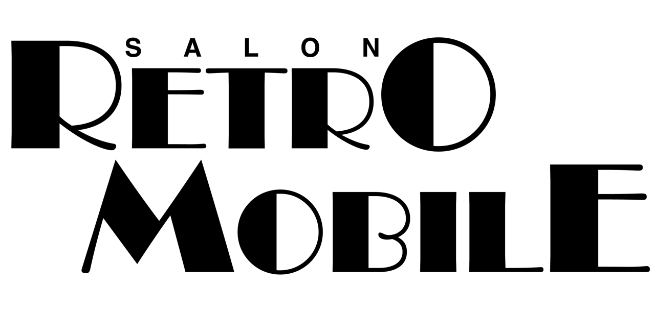 Logo retro noir