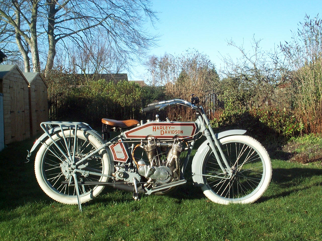 Harley Davidson 11F 1000cc 1915 ( UK ) Skilton Georges