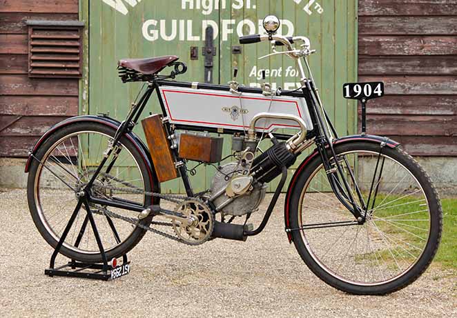 Humber 2-3 4HP 1904 ( UK ) Brooklands Museum