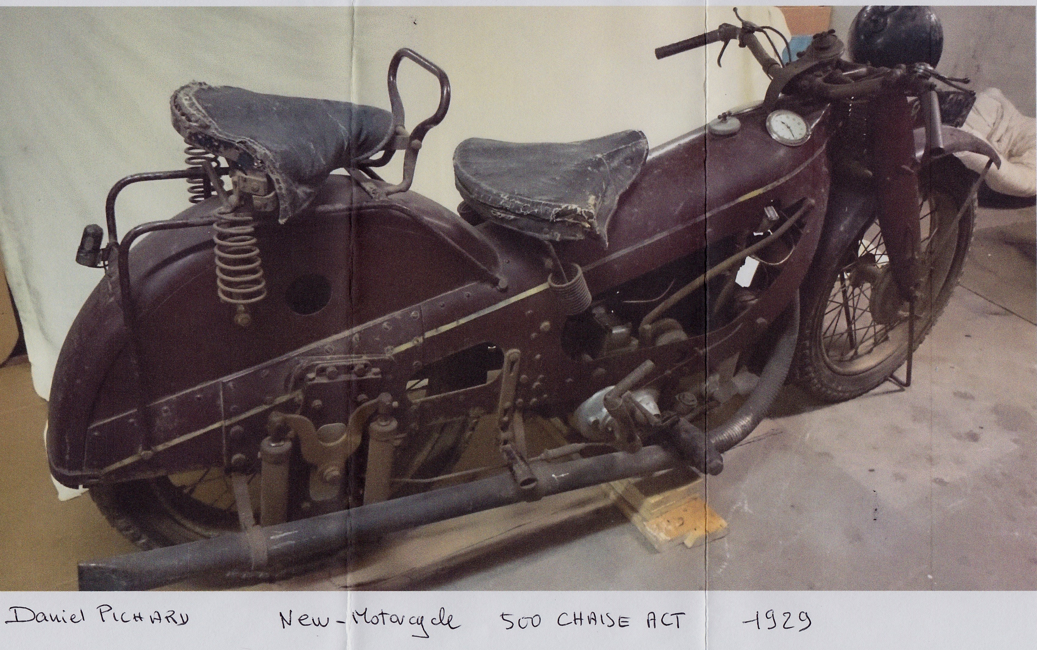 New Motorcycle 500 1929 ( Fr ) Pichard Daniel