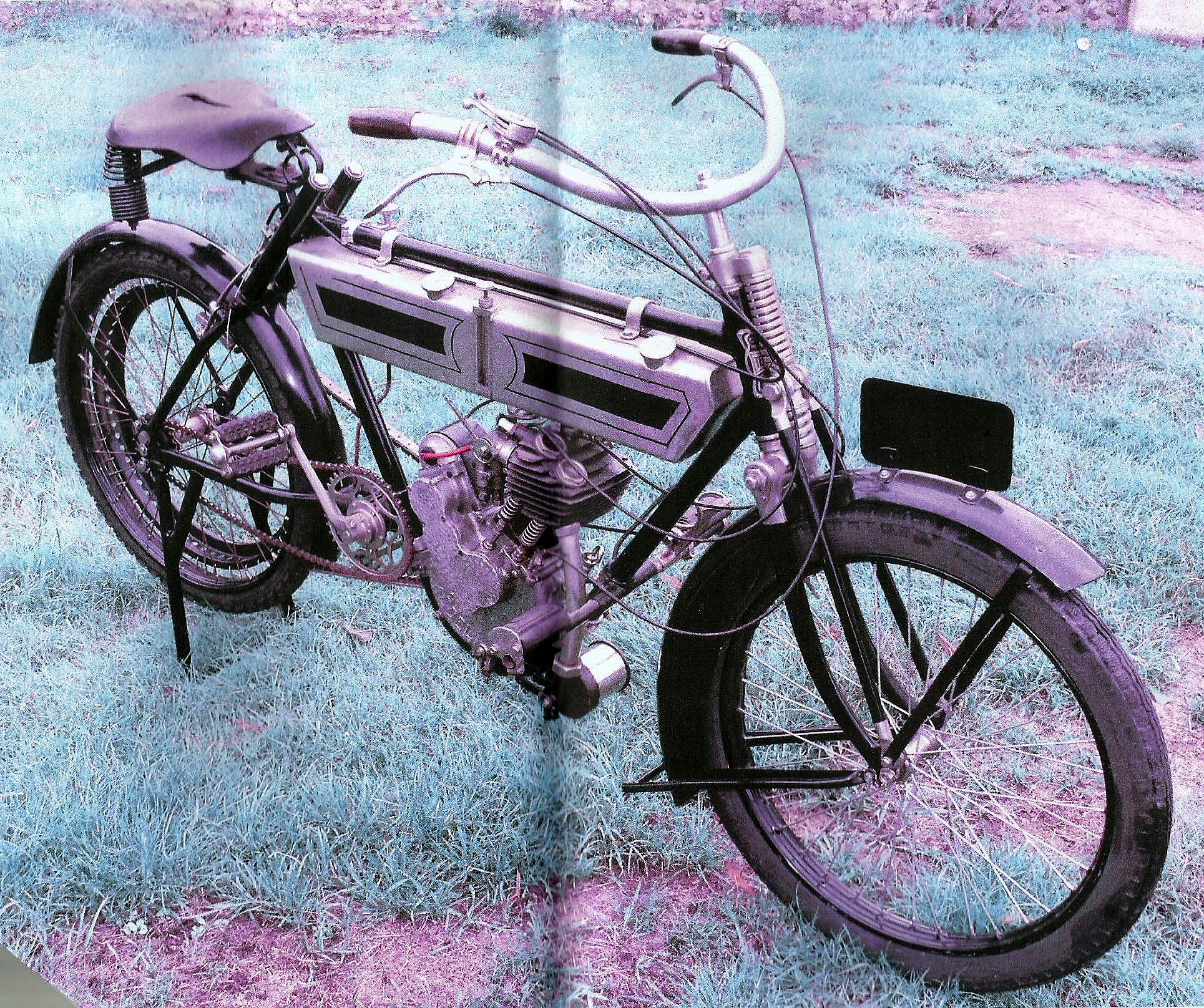 Terrot Motorette N°3 317cc 1913 ( Fr ) MARTIN Jean-Jacques